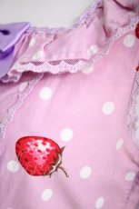 画像6: Angelic Pretty / リリカルパーティーおでかけジャンパースカート&カチューシャ  ラベンダー Y-26-08-25-043-AP-OP-SZ-ZY (6)