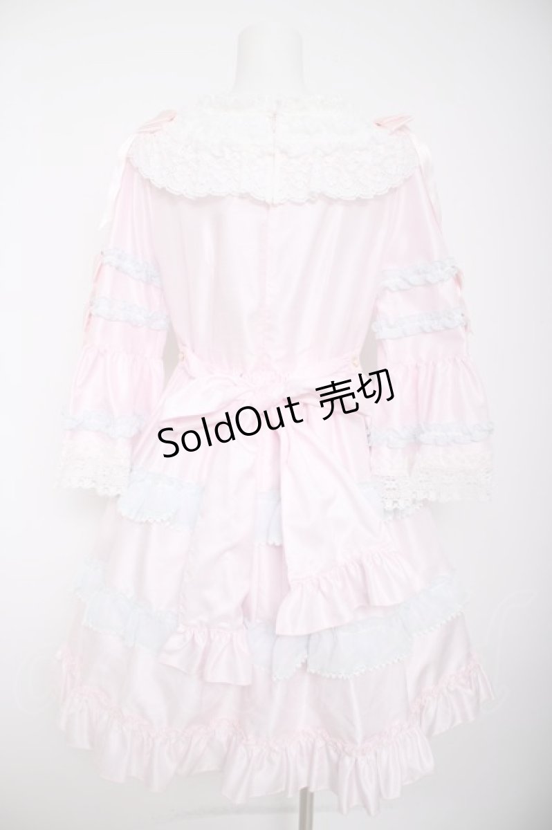 画像2: BABY,THE STARS SHINE BRIGHT / Princess Annetteワンピース  ピンク Y-26-08-25-049-BA-OP-SZ-ZY (2)