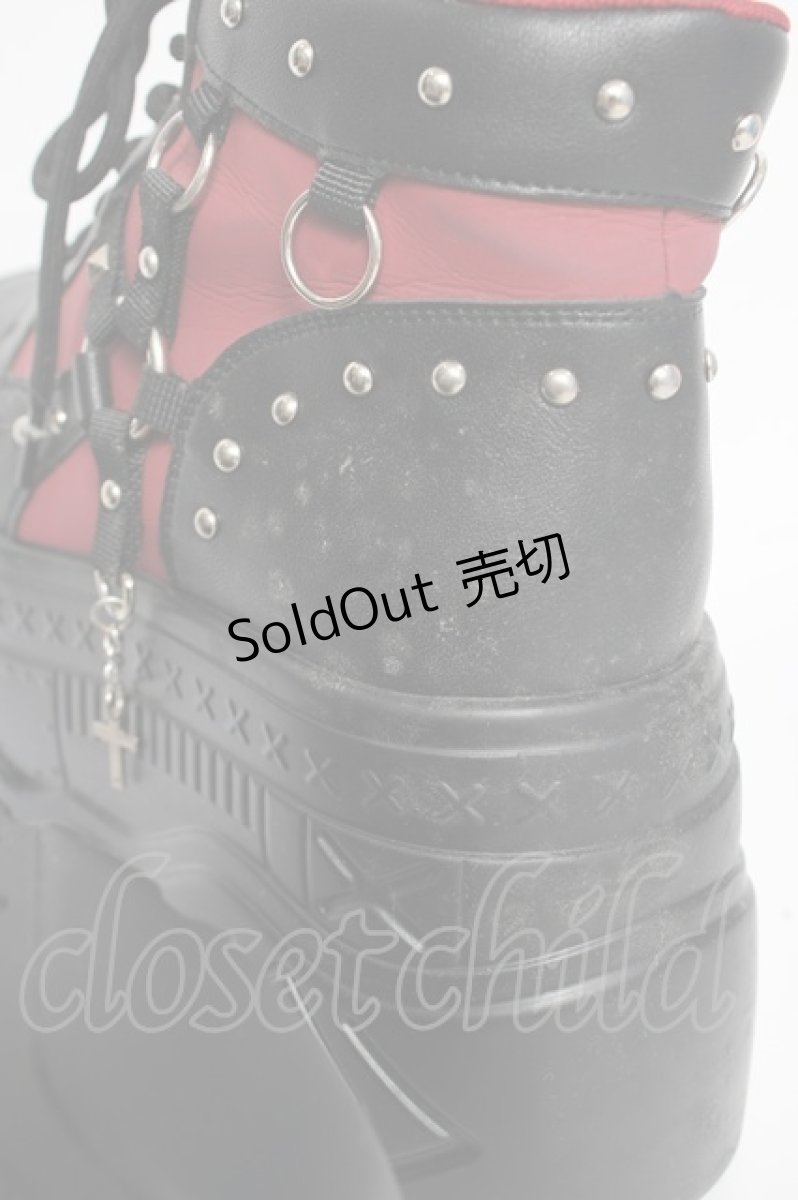 画像5: NieR Clothing / 厚底シューズ  黒 Y-26-08-25-019-PU-SH-SZ-ZY (5)