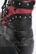 画像5: NieR Clothing / 厚底シューズ  黒 Y-26-08-25-019-PU-SH-SZ-ZY (5)