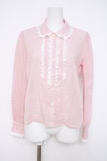 画像1: MILK / Kiss Kiss ブラウス  オフ×レッドドット Y-26-08-25-020-ML-BL-SZ-ZY (1)