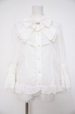 画像1: Angelic Pretty / Shiny Princessブラウス  白 Y-26-08-25-021-AP-BL-SZ-ZY (1)