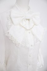 画像4: Angelic Pretty / Shiny Princessブラウス  白 Y-26-08-25-021-AP-BL-SZ-ZY (4)