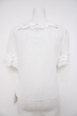 画像2: MILK / M cafeブラウス F ホワイト Y-26-08-25-022-ML-BL-SZ-ZY (2)