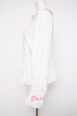 画像2: Angelic Pretty / アラカルトリボンブラウス  白 Y-26-08-25-026-AP-BL-AS-ZY (2)
