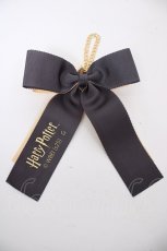 画像2: Maison de FLEUR / ハリーポッターリボンチャーム  イエロー/ハッフルパフ Y-26-08-26-001-LO-ZA-SZ-ZY (2)