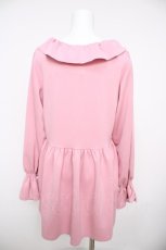 画像2: virally / 星名桜子/フリルロングカーディガン M 中桃 Y-26-08-26-090-LO-TO-SZ-ZY (2)
