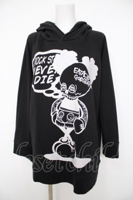 Preview of キャラクターptフーディーパーカー  黒