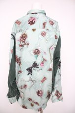 画像2: MILKBOY / CHOCOLATE ROSE SHIRTS  グリーン Y-26-08-26-097-MB-BL-SZ-ZY (2)