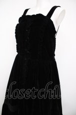 画像3: axes femme kawaii / ベルベットドールジャンスカ M 黒3 Y-26-08-26-123-AX-OP-SZ-ZY (3)