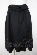 画像1: axes femme / ドット使フィッシュテールスカート M 黒 Y-26-08-26-157-AX-SK-SZ-ZY (1)