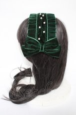 画像2: virally / ヘッドドレス  グリーン Y-26-08-26-027-LO-AC-SZ-ZY (2)