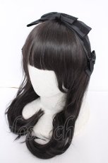 画像1: m petit by misako / サンリオコラボ　ヘッドドレス  中黒 Y-26-08-28-007-LO-AC-SZ-ZY (1)