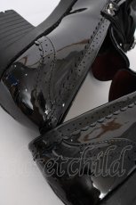 画像5: Amavel / ハートビジュー付きローファーパンプス L 黒 Y-26-08-28-044-CA-SH-SZ-ZY (5)