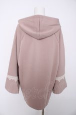 画像2: axes femme / ダンボールニットポンチョ F ピンク Y-26-08-28-095-AX-TO-SZ-ZY (2)