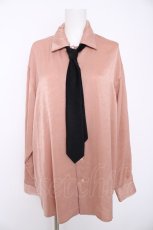 画像1: MILKBOY / DRESSY シャツ  ピンク Y-26-08-28-107-MB-BL-SZ-ZY (1)