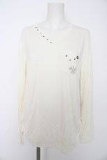 画像1: Rozen Kavalier / 百合紋章刺繍トップス  オフシロ Y-26-08-28-113-OO-TO-SZ-ZY (1)
