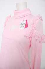 画像3: Angelic Pretty / Lacy Heartタートルネックカットソー  ピンク Y-26-08-28-115-AP-TO-SZ-ZY (3)