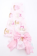 画像1: BABY,THE STARS SHINE BRIGHT / Princess Entremets A Dream in a Sweet Castle柄エシャルプ  ピンク Y-26-08-28-020-BA-ZA-SZ-ZY (1)