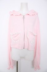 画像1: majoretty / まゆろん/MRマユロンウサミミパーカー L 中桃 Y-26-08-28-133-LO-TO-SZ-ZY (1)