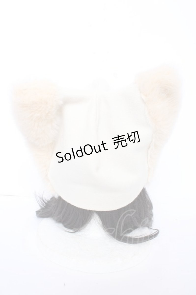 画像3: MILKBOY / CAT BOY HAT  アイボリー Y-26-08-28-021-MB-AC-SZ-ZY (3)