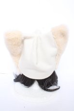 画像3: MILKBOY / CAT BOY HAT  アイボリー Y-26-08-28-021-MB-AC-SZ-ZY (3)
