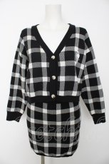 画像1: NieR Clothing / ニットセットアップ F 黒 Y-26-08-28-164-PU-OP-SZ-ZY (1)