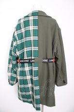 画像2: LAND by MILKBOY / COTTON PADDED JACKET  グリーン Y-26-08-28-183-MB-JA-SZ-ZY (2)