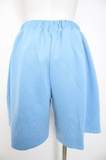 画像2: NieR Clothing / チャイナボタンハーフパンツ F サックス Y-26-08-28-186-PU-PA-SZ-ZY (2)