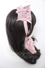 画像3: Chalmiere / フリルヘッドドレス  ピンク Y-26-08-28-029-AX-AC-SZ-ZY (3)