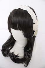 画像1: m petit by misako / TT*AMレースカチューシャ  中白 Y-26-08-28-031-LO-AC-SZ-ZY (1)
