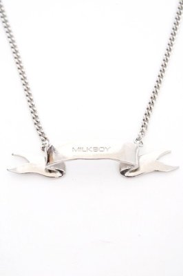Preview of Ribbon LOGO ネックレス  シルバー