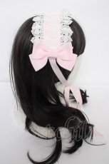 画像3: BABY,THE STARS SHINE BRIGHT / ロザリィ・ローズヘッドドレス  ピンク×白レース Y-26-08-29-006-BA-AC-SZ-ZY (3)