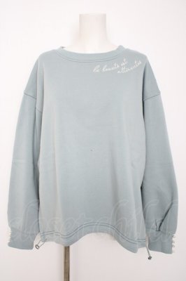 Preview of アソート刺繍裏起毛トレーナー F サックス