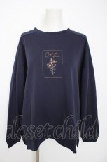画像1: axes femme / フラワー刺繍トレーナー F コン Y-26-08-29-049-AX-TS-SZ-ZY (1)