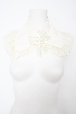 Preview of 宝石箱のビジュー付け襟  生成り