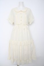 画像1: axes femme POETIQUE / ティアードドーリーワンピース M 生成り Y-26-08-29-080-AX-OP-SZ-ZY (1)
