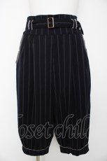 画像1: axes femme / カボチャハーフパンツ  紺 Y-26-08-29-096-AX-PA-SZ-ZY (1)