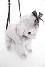 画像1: MILK / Nataliaバッグ  グレー Y-26-08-29-013-ML-BG-SZ-ZY (1)