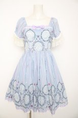 画像1: ALICE and the PIRATES / 宝石箱のマーメイドワンピース  サックス Y-26-08-29-107-PA-OP-SZ-ZY (1)