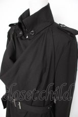 画像4: CIVARIZE / 二重襟ドレープロングコート 46 ブラック Y-26-09-01-002-PU-CO-SZ-ZY (4)