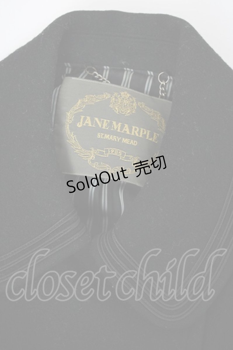 画像6: Jane Marple / リボンヨークのPコート M 黒 Y-26-09-01-018-JM-CO-SZ-ZY (6)