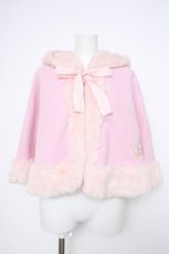 画像1: BABY,THE STARS SHINE BRIGHT / 赤ずきんちゃんケープ  ピンク Y-26-09-01-022-BA-JA-SZ-ZY (1)