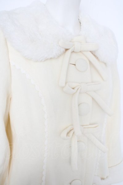 Angelic Pretty♡うさ耳ホワイトショートコート Lovely Bunny Coat by