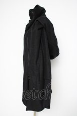 画像2: monomania / マルチレイヤードコート  黒 Y-26-09-01-001-PU-CO-SZ-ZY (2)
