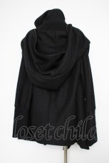 画像3: monomania / マルチレイヤードコート  黒 Y-26-09-01-001-PU-CO-SZ-ZY (3)