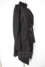画像2: CIVARIZE / 二重襟ドレープロングコート 46 ブラック Y-26-09-01-002-PU-CO-SZ-ZY (2)