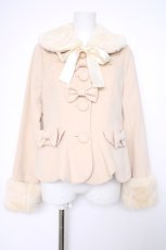 画像1: BABY,THE STARS SHINE BRIGHT / Sarah Ribbonショートコート  キナリ Y-26-09-01-017-BA-CO-SZ-ZY (1)