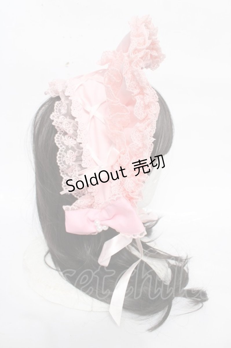 画像4: Angelic Pretty / ロマンティックハーフボンネット  ピンク Y-26-09-02-040-AP-AC-SZ-ZY (4)