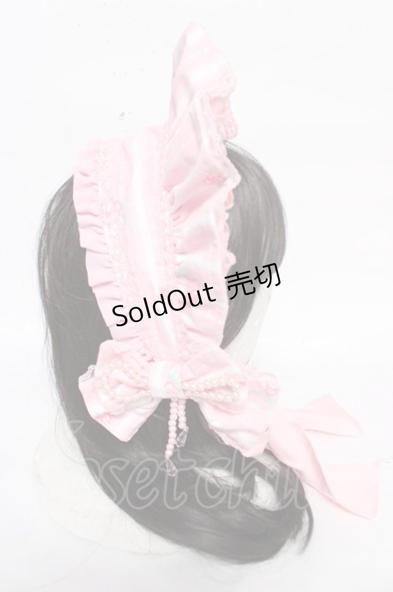 画像4: Angelic Pretty / ローズトワレボンネット  ピンク Y-26-09-02-041-AP-AC-SZ-ZY (4)